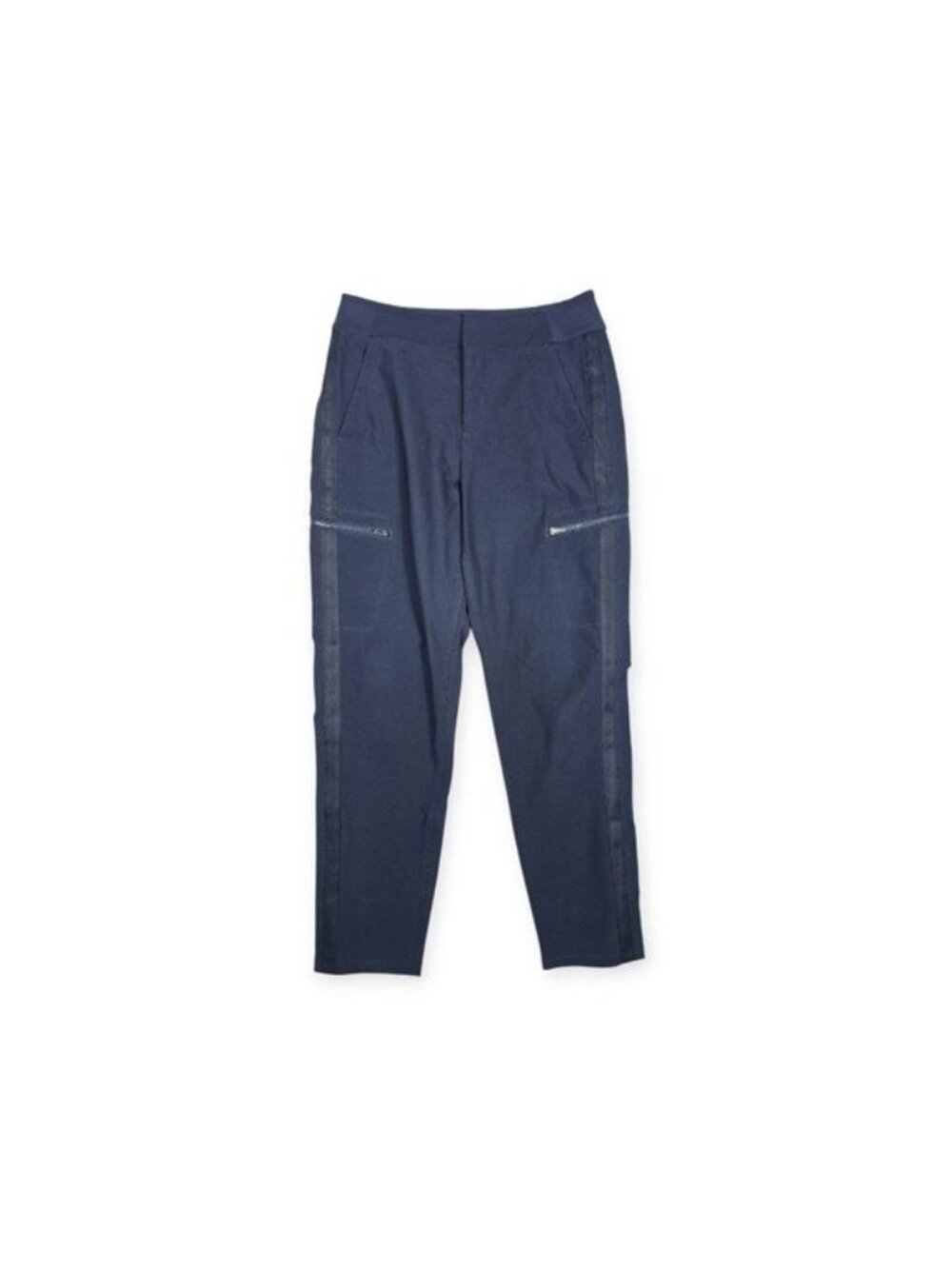 Athleta Wander Hybrid Cargo Pants - Women's 6 - Blue Nylon Blend